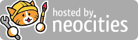 'This website is hosted by Neocities'.